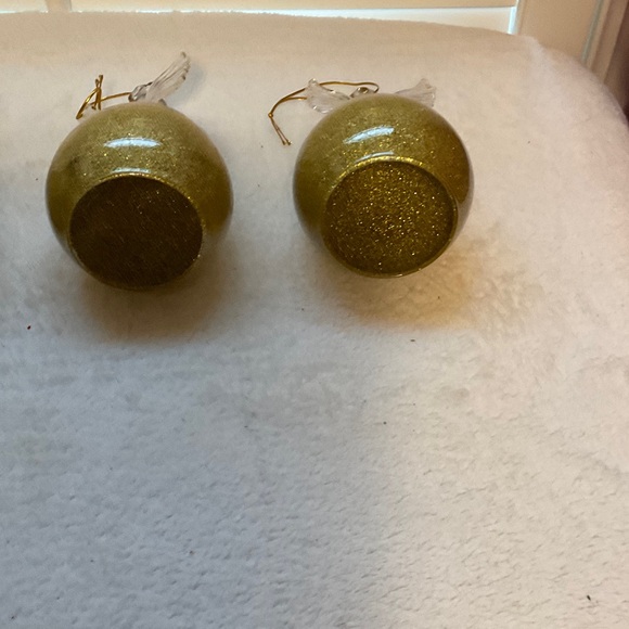 Glittering Gold Angel Ornaments Set - Picture 8 of 8